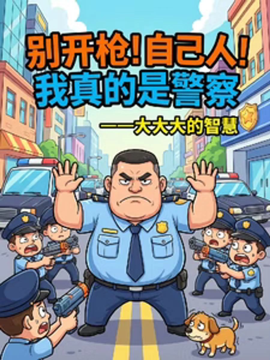 ปก "อย่าเพิ่งยิง! ผมเป็นตํารวจ!"