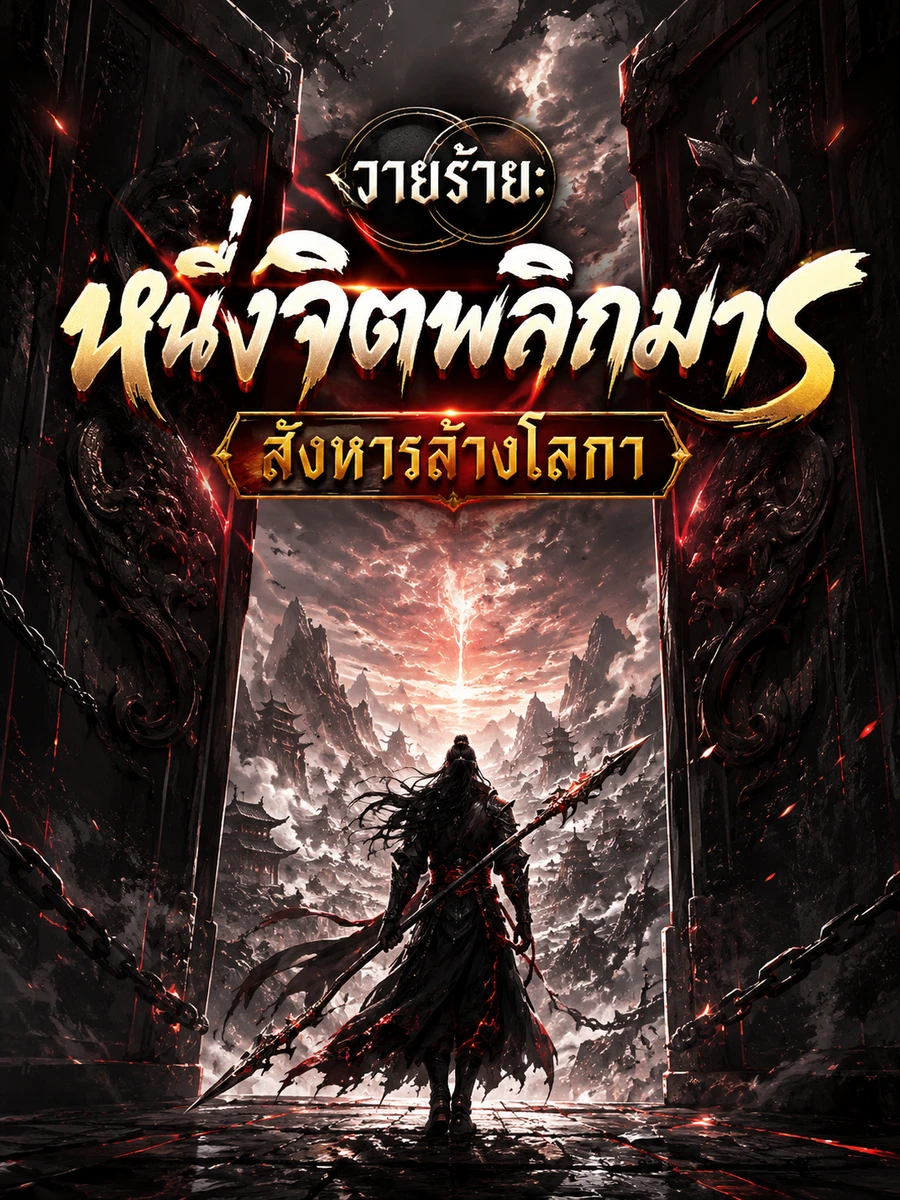 ปก วายร้าย: หนึ่งจิตพลิกมาร สังหารล้างโลกา
