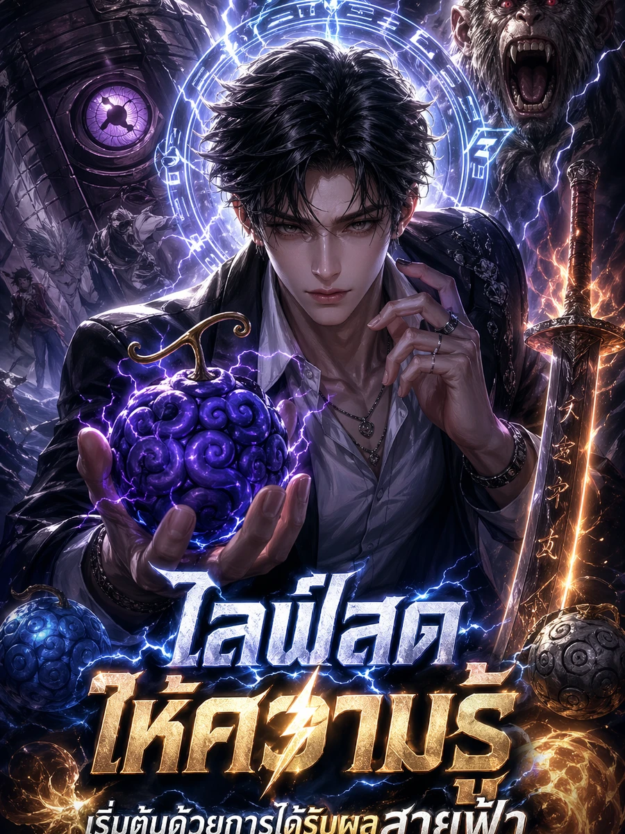 ปก ไลฟ์สดให้ความรู้: เริ่มต้นด้วยการได้รับผลสายฟ้า