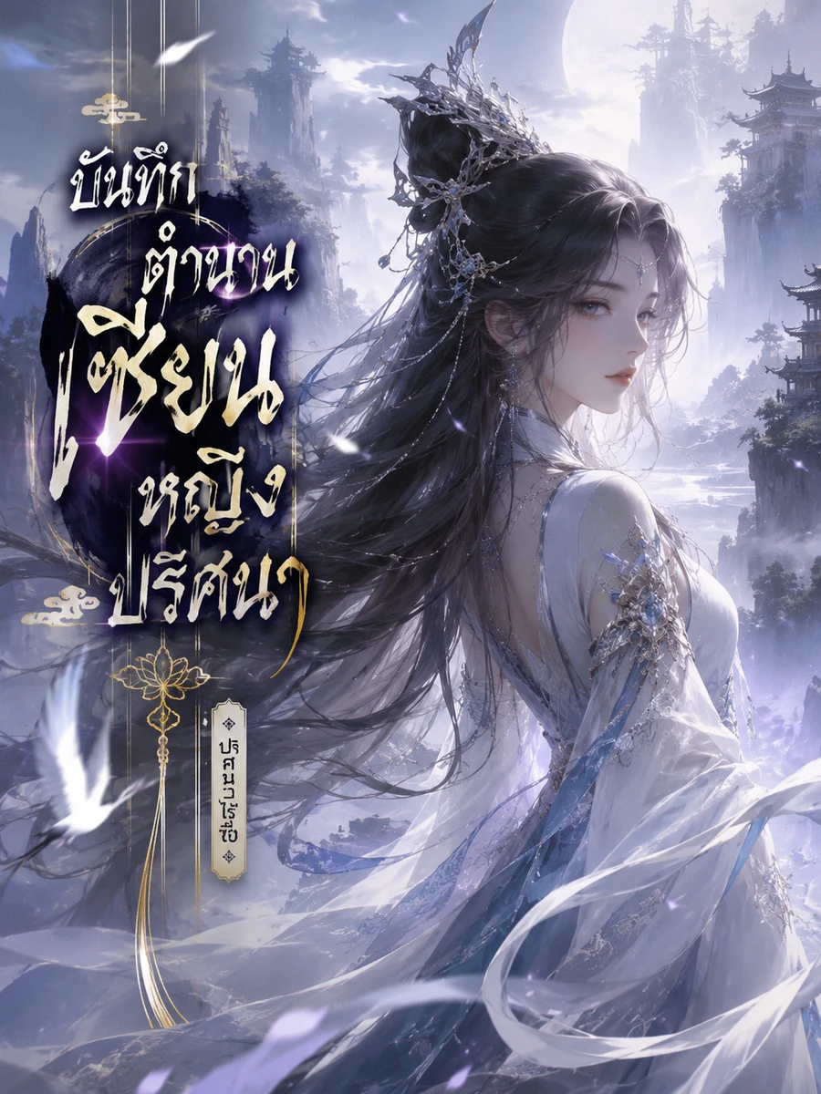 ปก บันทึกตํานานเซียนหญิงปริศนา