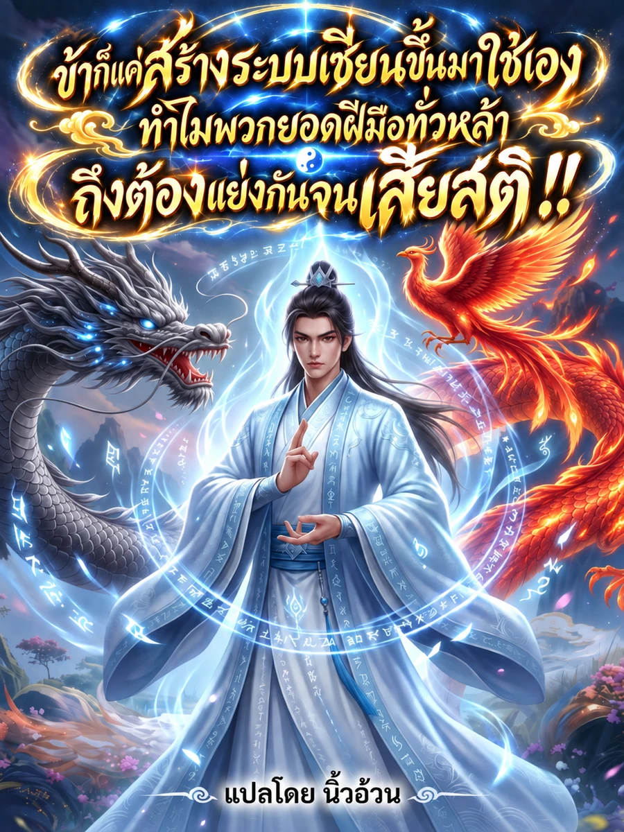 ปก [ฟรี100ตอน]ข้าก็แค่สร้างระบบเซียนขึ้นมาใช้เอง ทําไมพวกยอดฝีมือทั่วหล้าถึงต้องแย่งกันจนเสียสติ !!