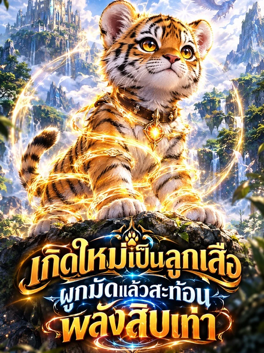 ปก เกิดใหม่เป็นลูกเสือ ผูกมัดแล้วสะท้อนพลังสิบเท่า