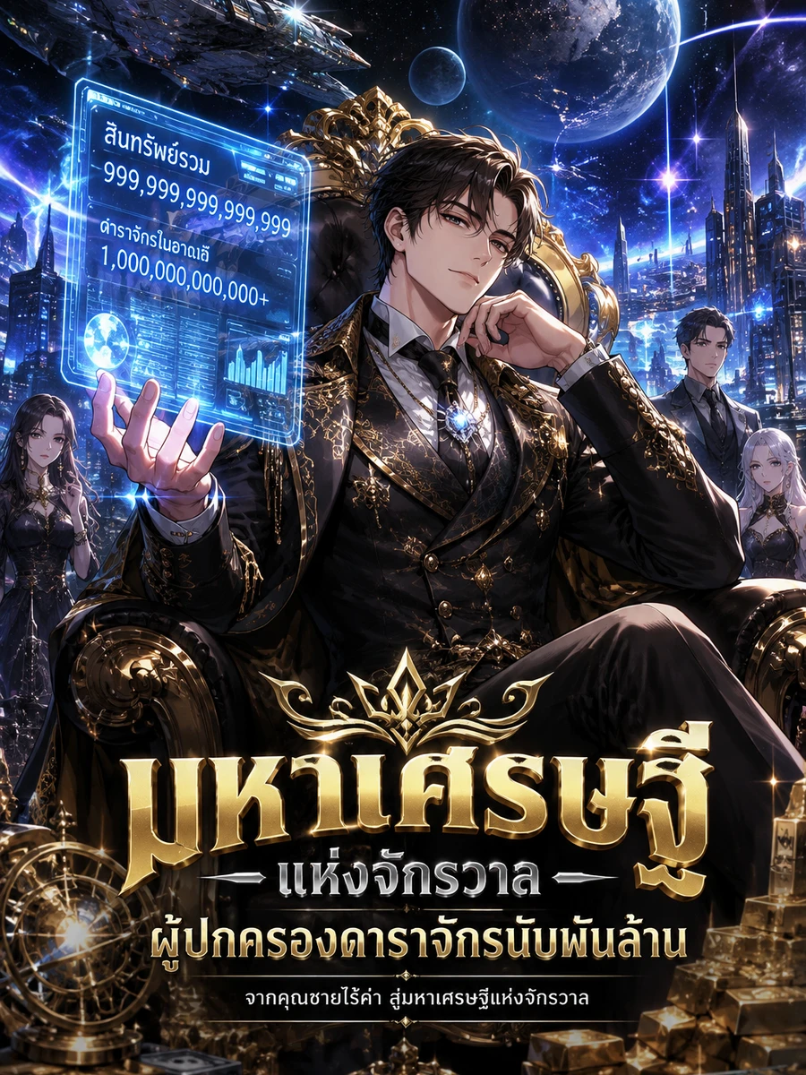 ปก มหาเศรษฐีแห่งจักรวาล ผู้ปกครองดาราจักรนับพันล้าน!