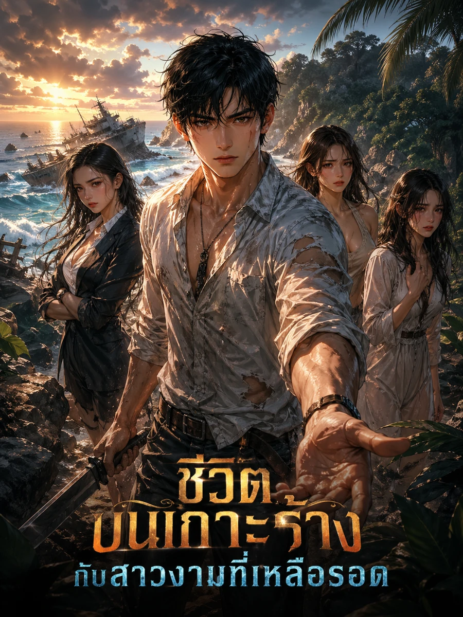ปก [เลิกแปล] ชีวิตบนเกาะร้างกับสาวงามที่เหลือรอด