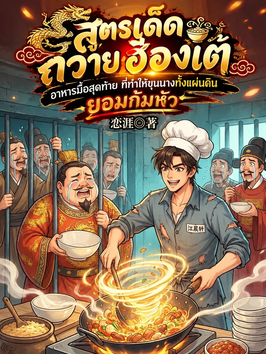 ปก สูตรเด็ดถวายฮ่องเต้ : อาหารมื้อสุดท้าย ที่ทําให้ขุนนางทั้งแผ่นดินยอมก้มหัว