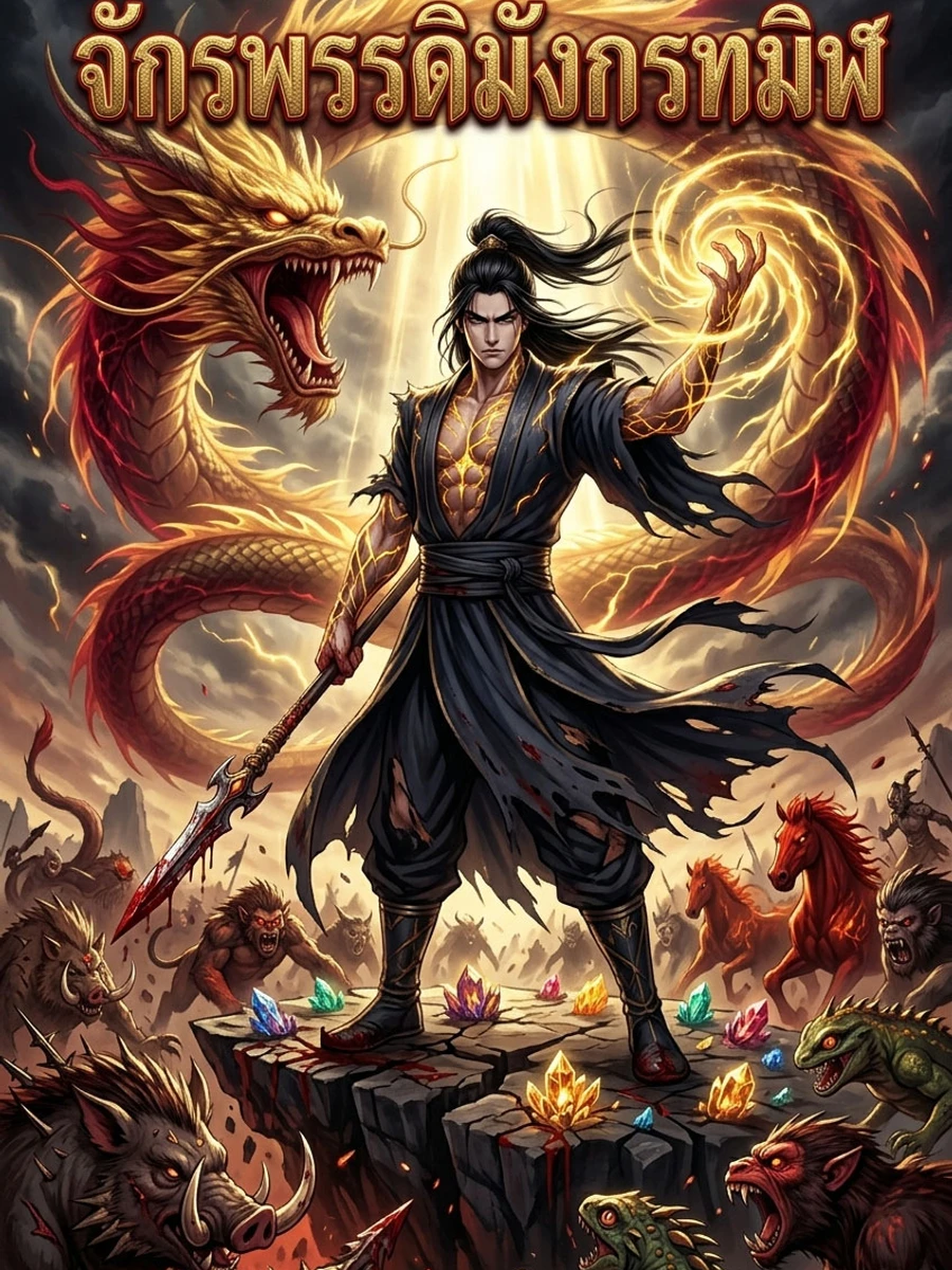 ปก จักรพรรดิมังกรทมิฬ