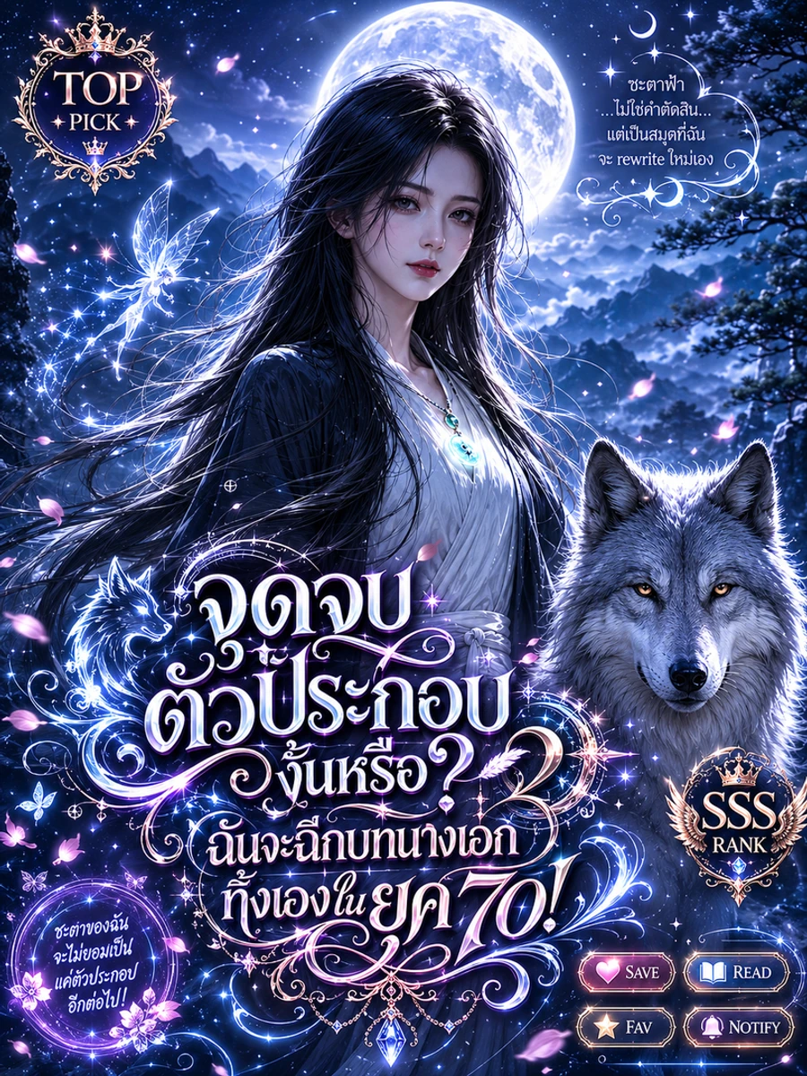 ปก จุดจบตัวประกอบงั้นหรือ? ฉันจะฉีกบทนางเอกทิ้งเองในยุค 70!
