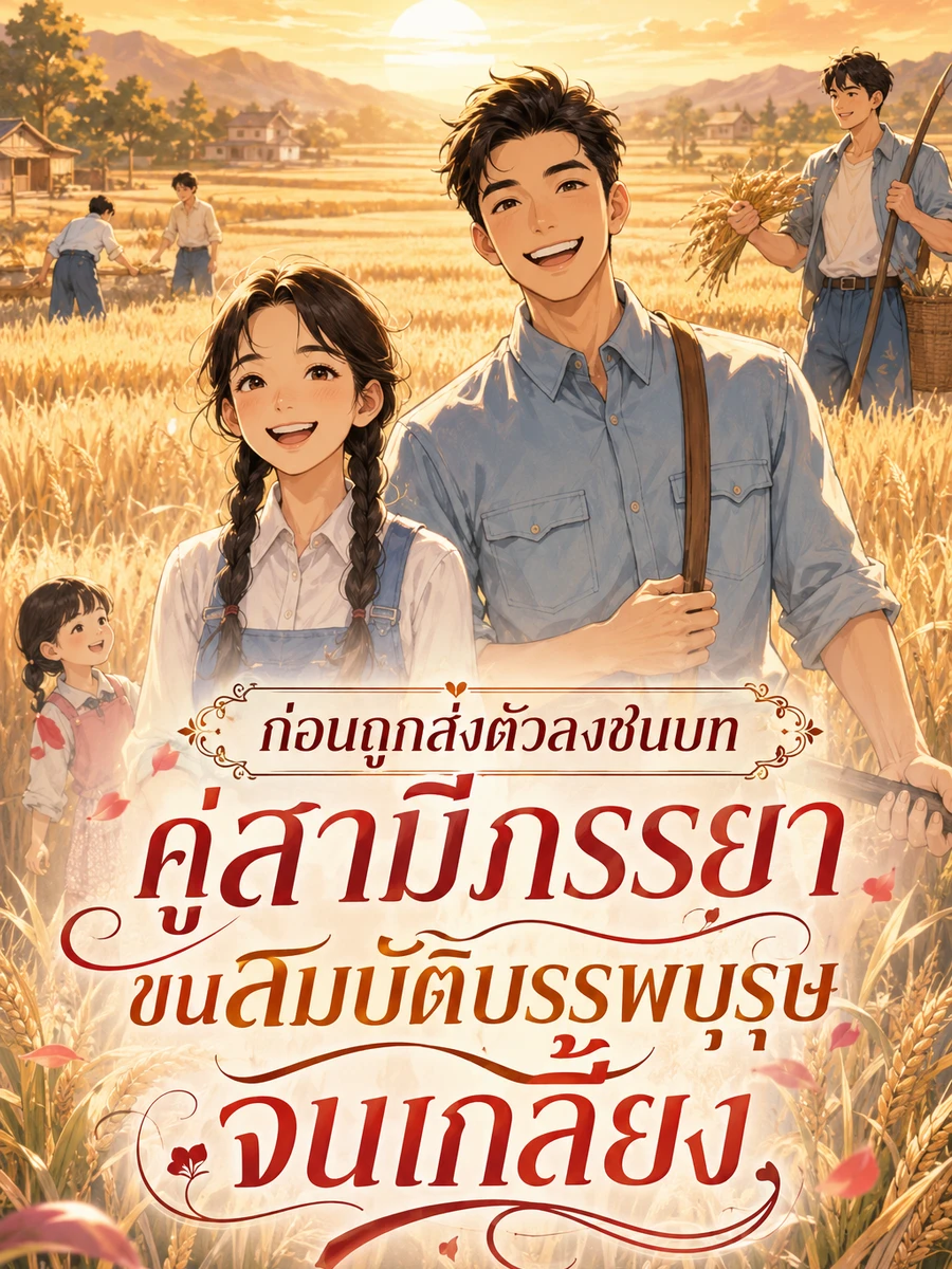 ปก ก่อนถูกส่งตัวลงชนบท คู่สามีภรรยาขนสมบัติบรรพบุรุษจนเกลี้ยง