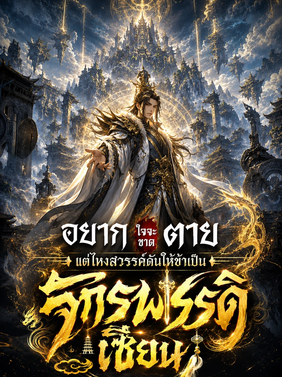 ปก อยากตายใจจะขาด แต่สวรรค์ดันให้ข้าเป็นจักรพรรดิเซียน
