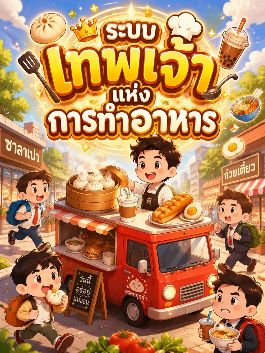 ปก ระบบเทพเจ้าแห่งการทําอาหาร
