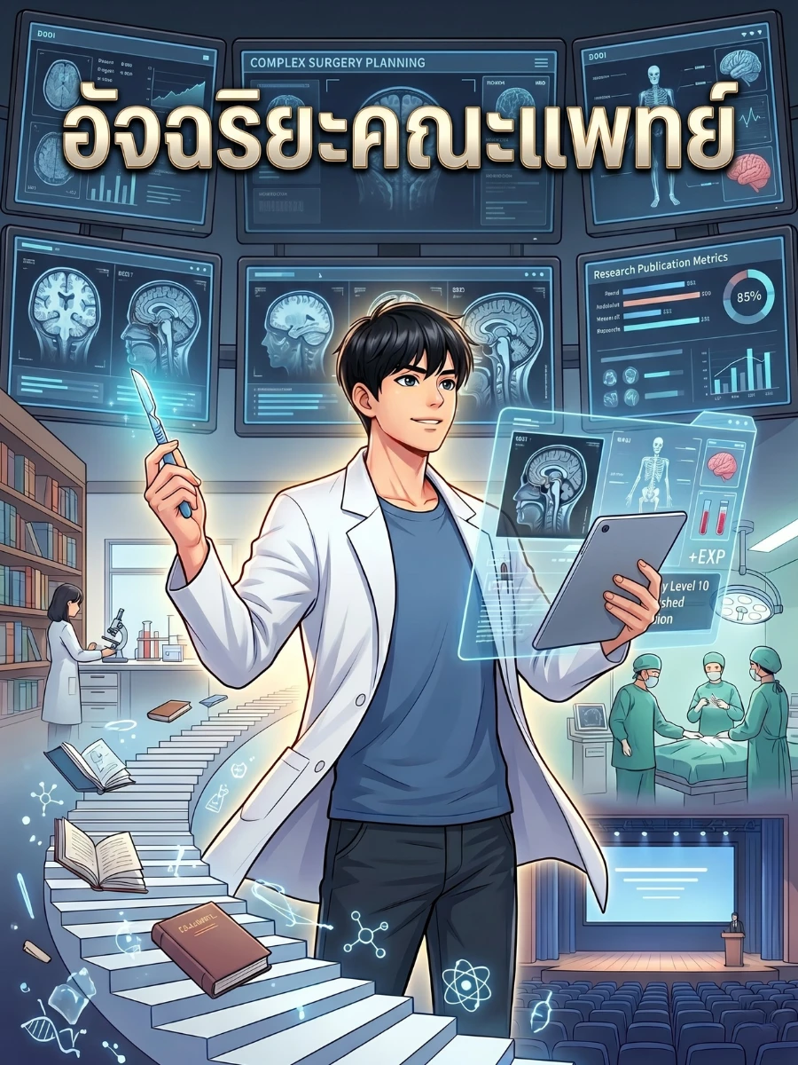 ปก อัจฉริยะคณะแพทย์
