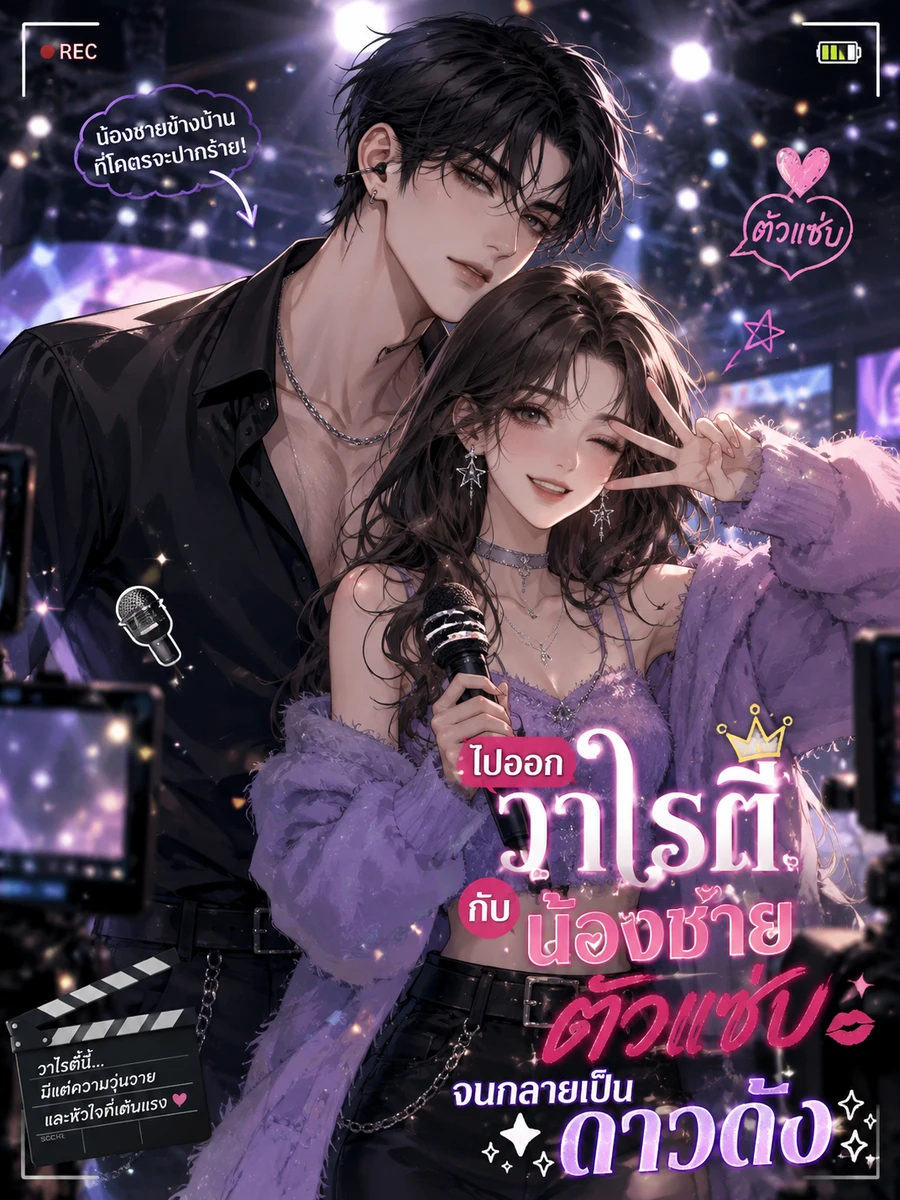ปก (จบแล้ว) ไปออกวาไรตี้กับน้องชายตัวแซ่บจนกลายเป็นดาวดัง
