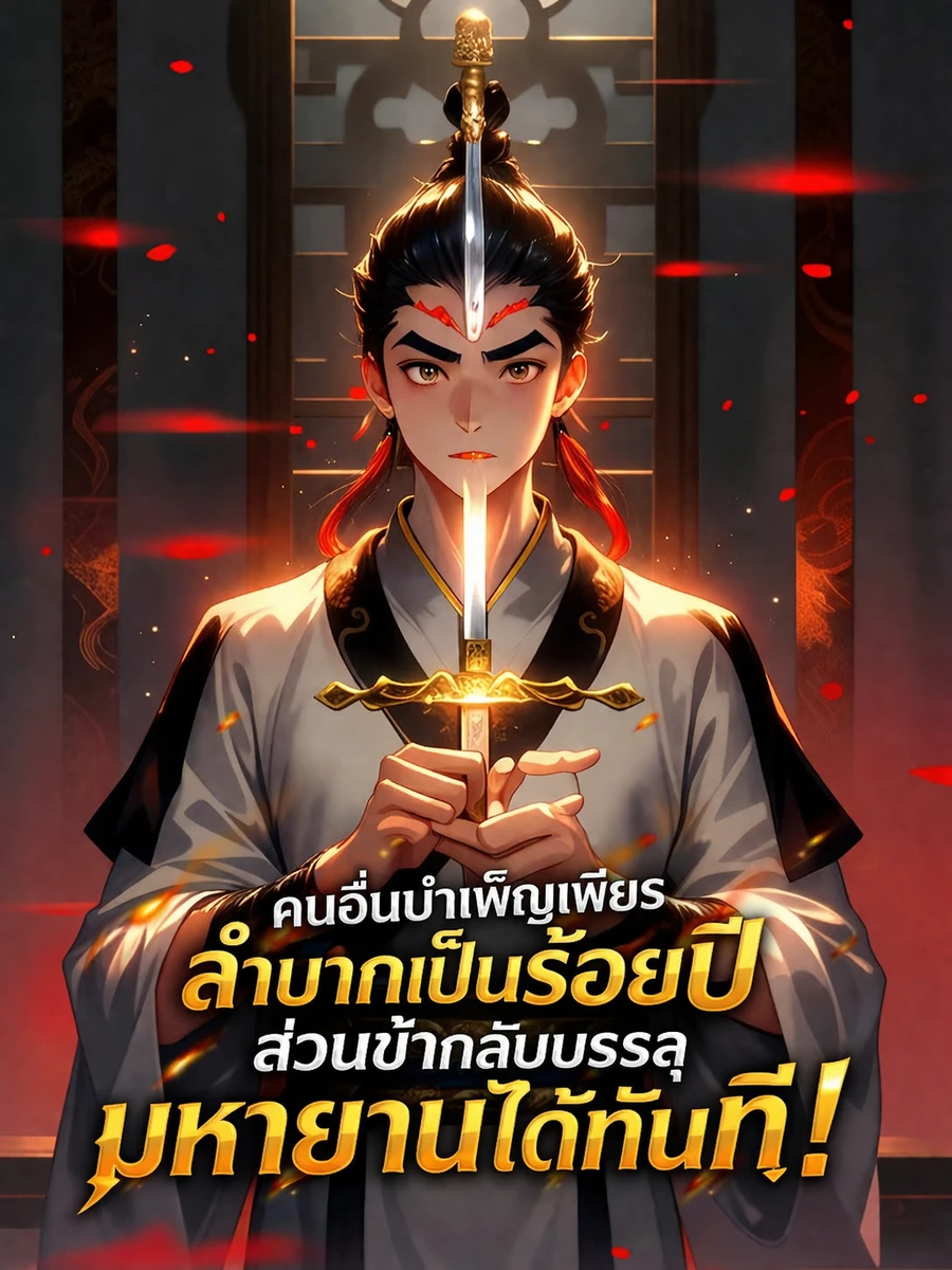 ปก คนอื่นบําเพ็ญเพียรลําบากเป็นร้อยปี ส่วนข้ากลับบรรลุมหายานได้ทันที!