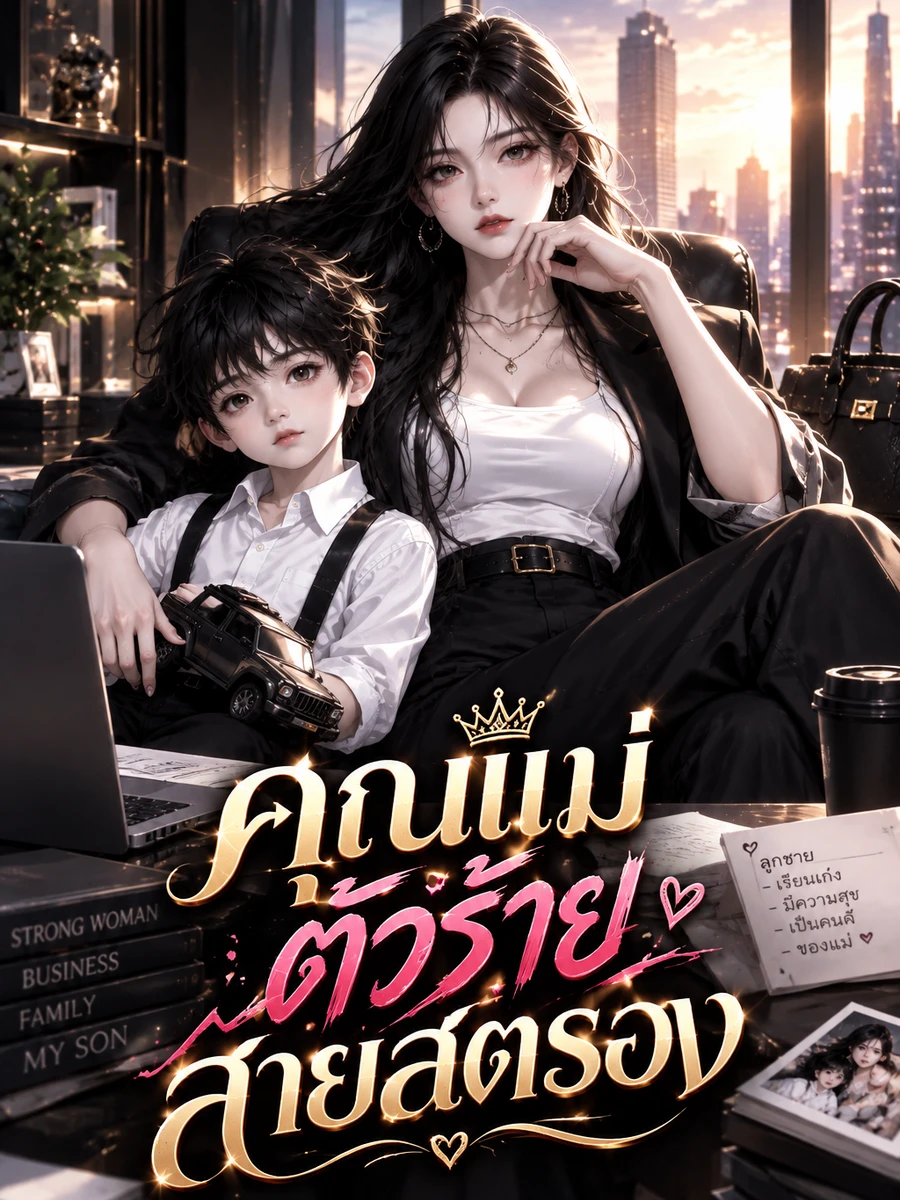 ปก คุณแม่ตัวร้ายสายสตรอง