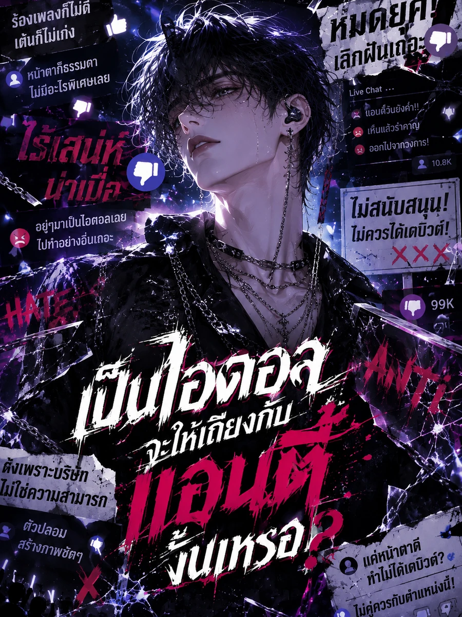 ปก (ฟรี 200) เป็นไอดอล จะให้เถียงกับแอนตี้งั้นเหรอ?