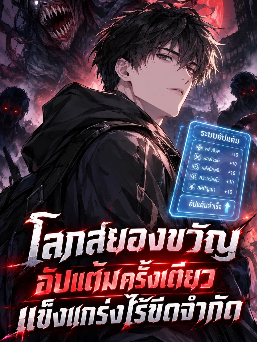 ปก โลกสยองขวัญ: อัปแต้มครั้งเดียว แข็งแกร่งไร้ขีดจํากัด