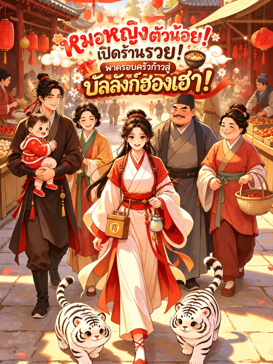 ปก ทะลุมิติพร้อมมิติโรงพยาบาล: จากสาวชาวนาสู่บัลลังก์ฮองเฮา!