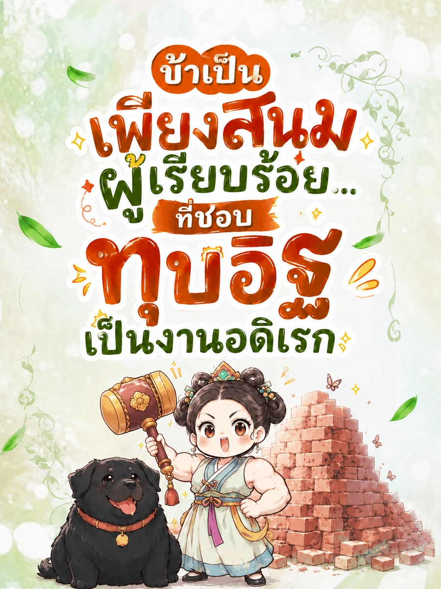 ปก (จบแล้ว)ข้าเป็นเพียงสนมผู้เรียบร้อย... ที่ชอบทุบอิฐเป็นงานอดิเรก