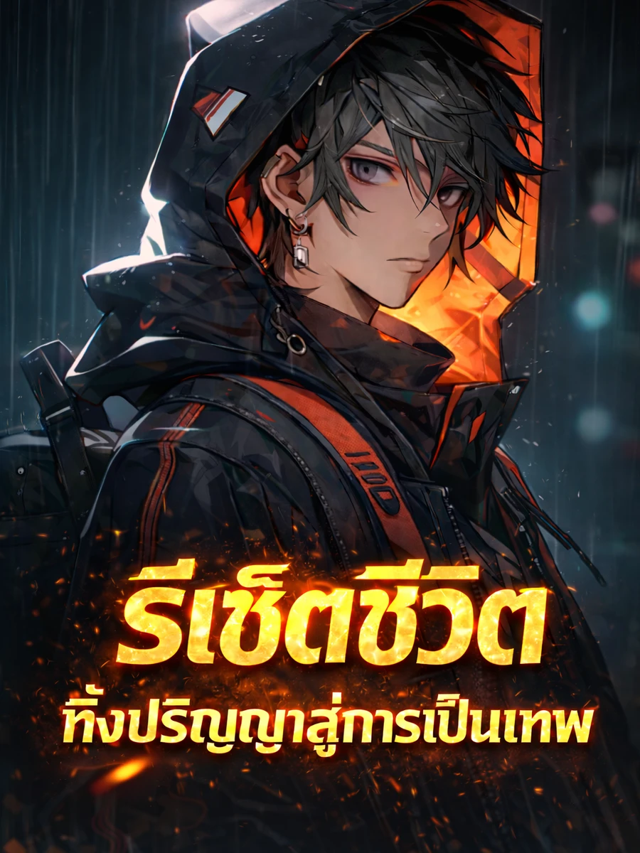 ปก รีเซ็ตชีวิต ทิ้งปริญญาสู่การเป็นเทพ