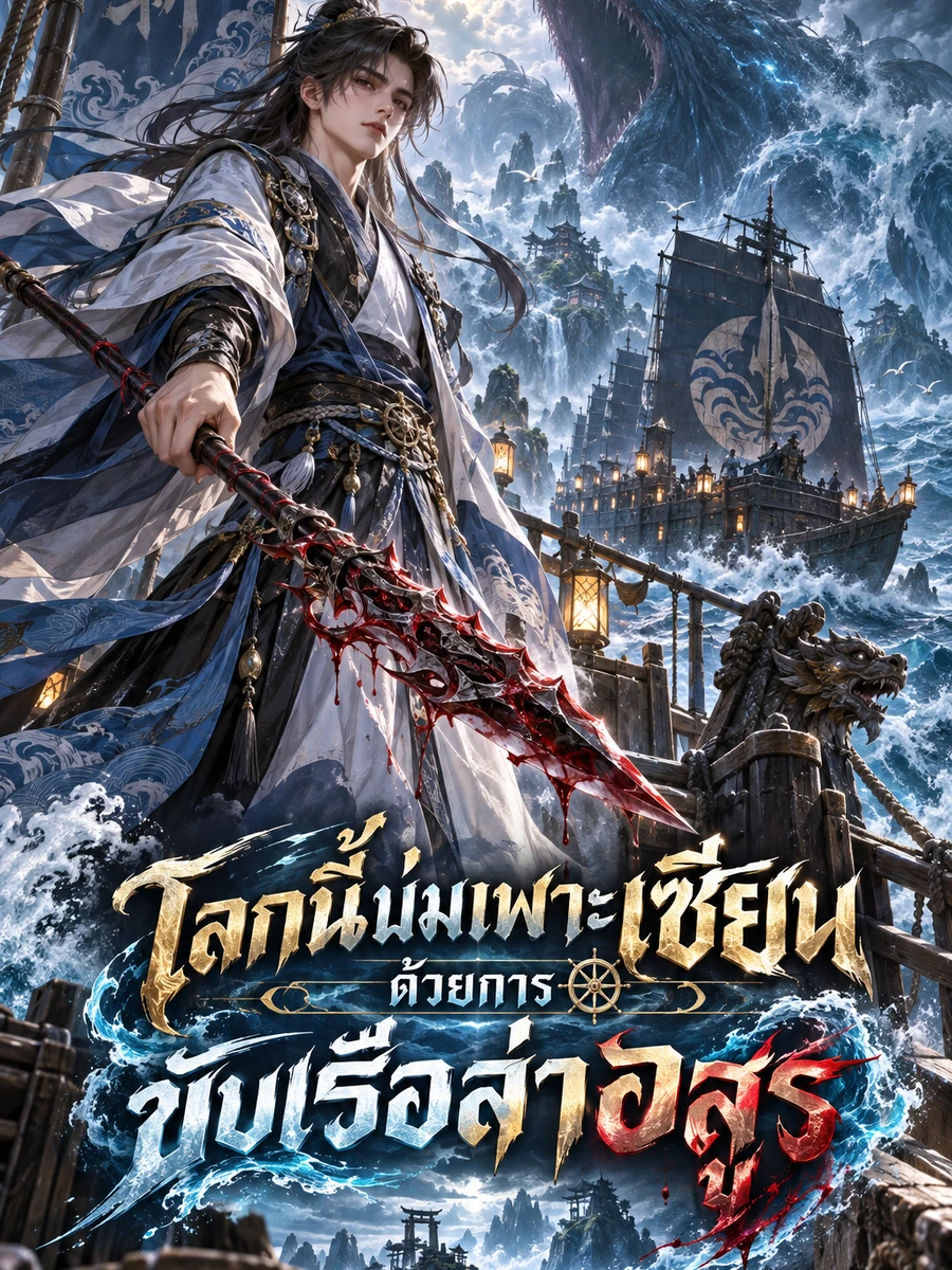 ปก โลกนี้บ่มเพาะเซียนด้วยการขับเรือล่าอสูร
