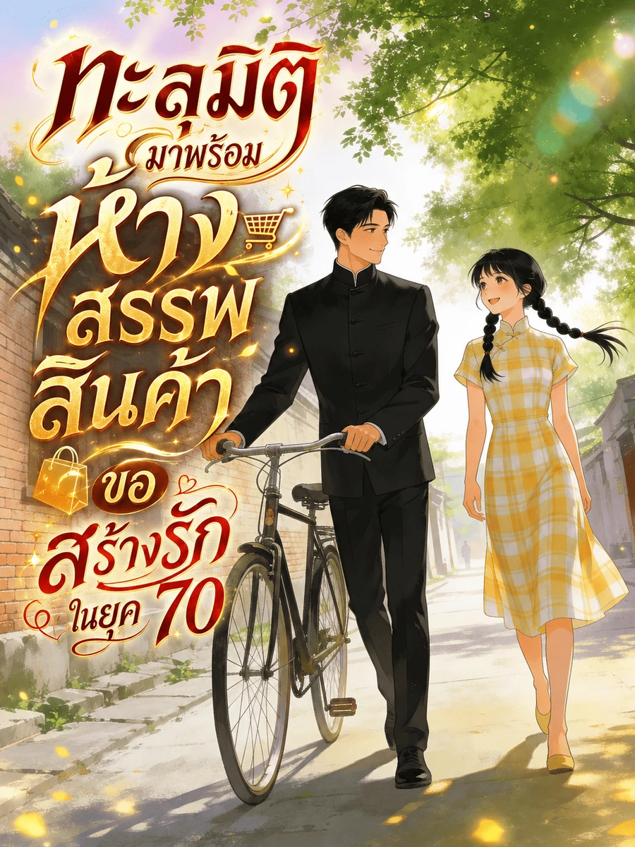 ปก [จบแล้ว] ทะลุมิติมาพร้อมห้างสรรพสินค้า ขอสร้างรักในยุค 70