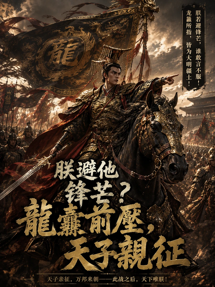 ปก ไฉนเจิ้นต้องหลีกทาง เชิญธงมังกรบุกหน้า โอรสสวรรค์ออกศึก