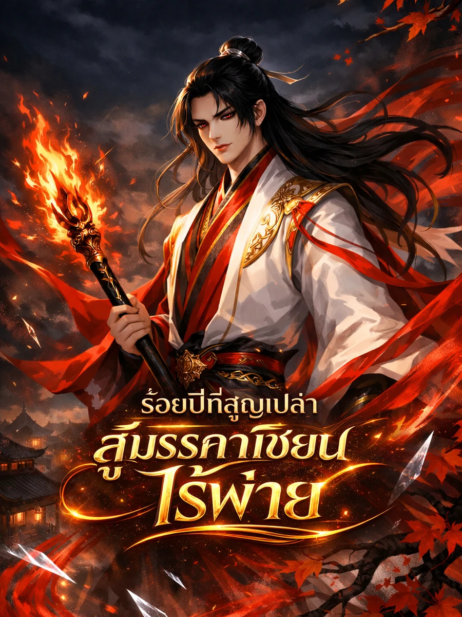 ปก ร้อยปีที่สูญเปล่า สู่มรรคาเซียนไร้พ่าย