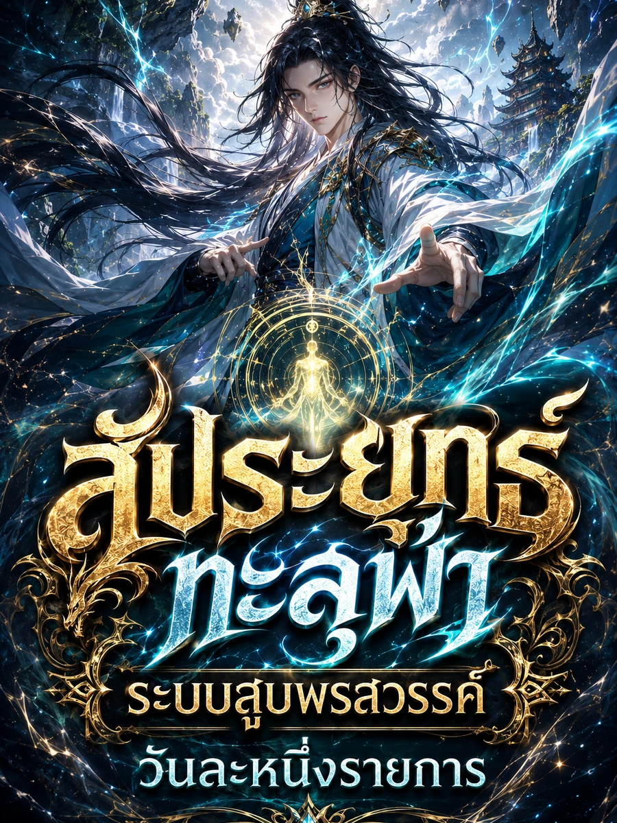 ปก สัประยุทธ์ทะลุฟ้า ระบบสูบพรสวรรค์วันละหนึ่งรายการ