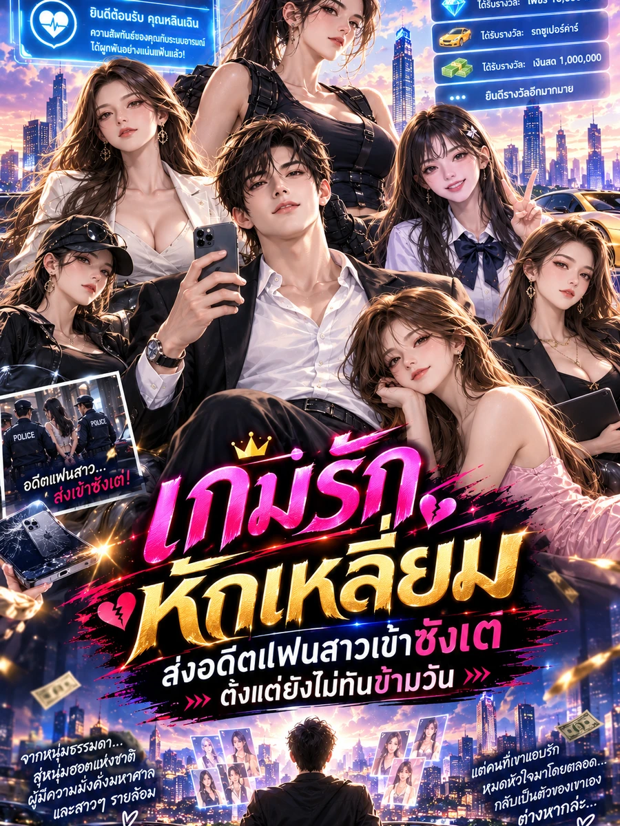 ปก เกมรักหักเหลี่ยม: ส่งอดีตแฟนสาวเข้าซังเตตั้งแต่ยังไม่ทันข้ามวัน
