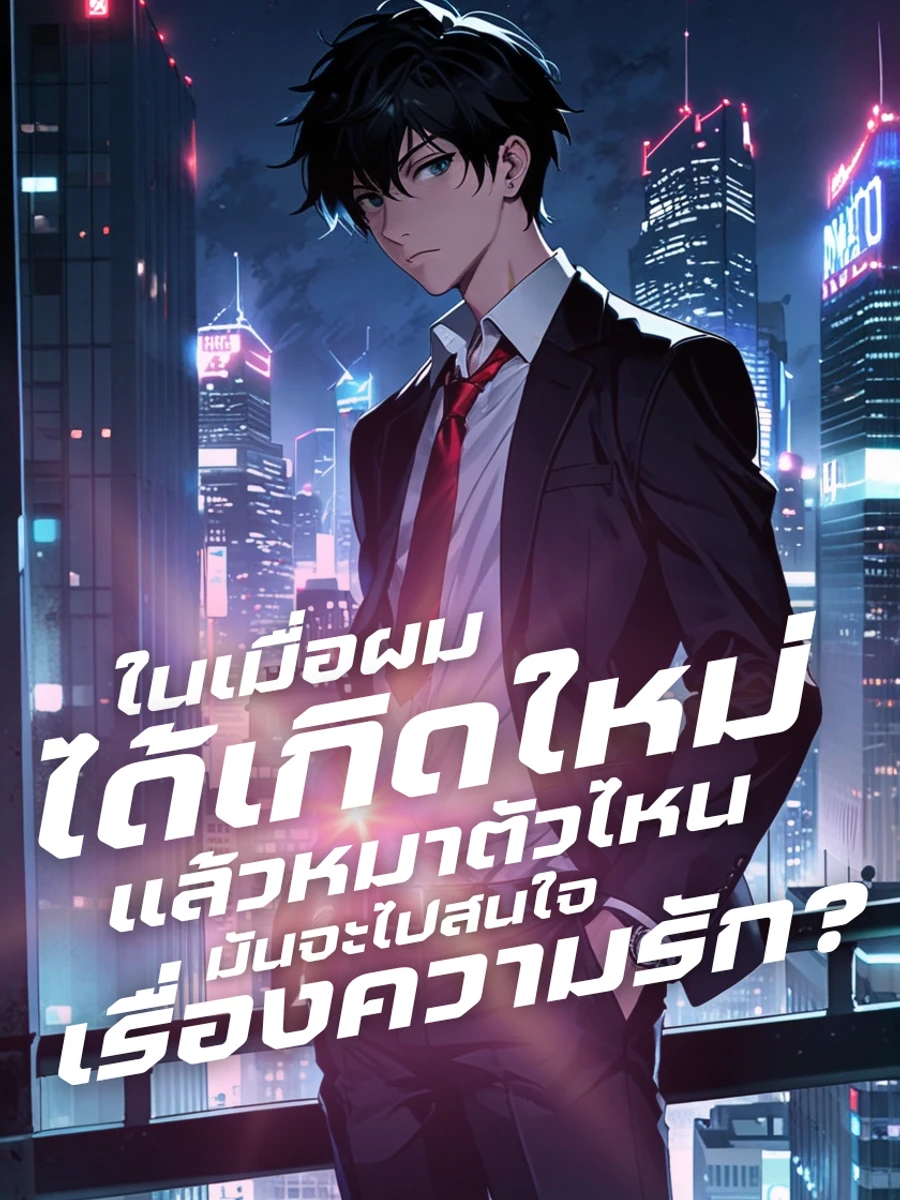 ปก ในเมื่อผมได้เกิดใหม่ แล้วหมาตัวไหนมันจะไปสนใจเรื่องความรัก?