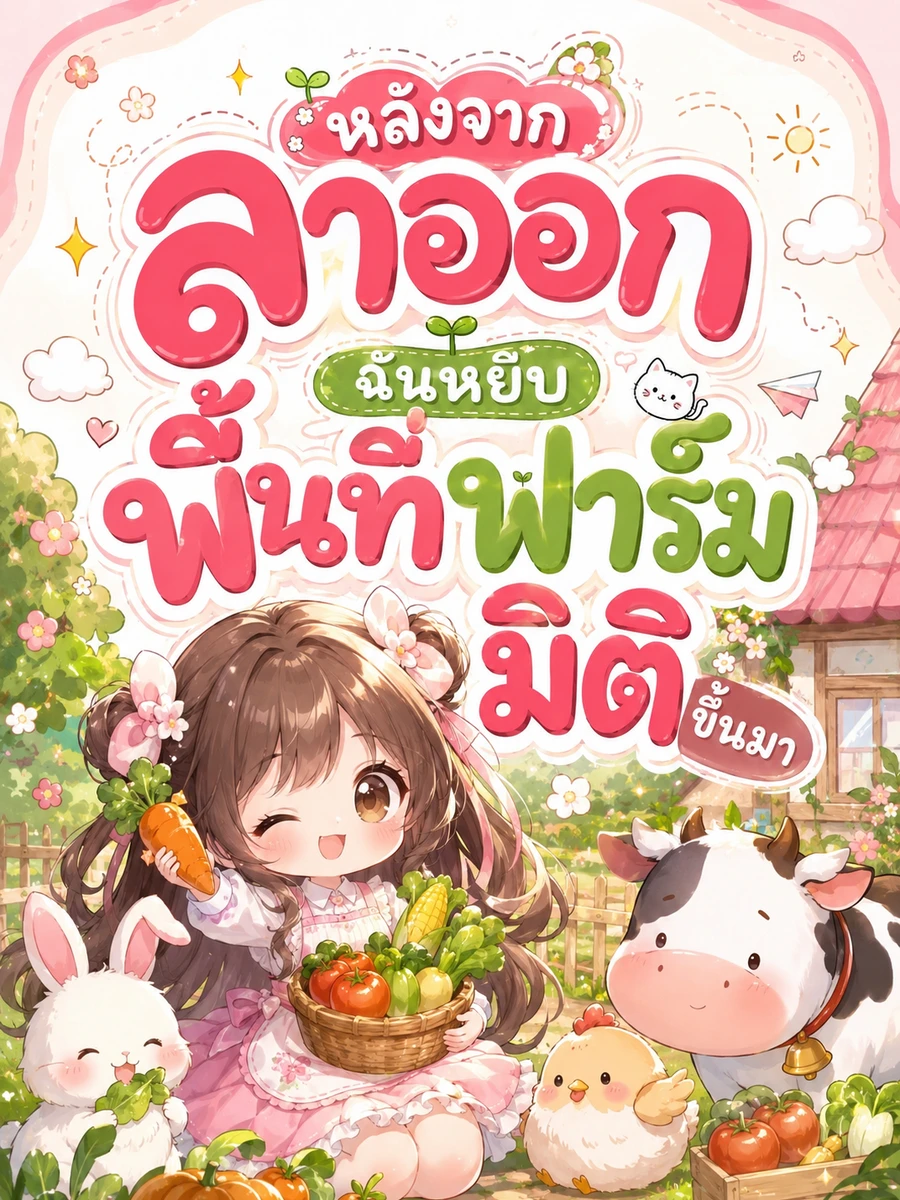 ปก หลังจากลาออก ฉันหยิบพื้นที่ฟาร์มมิติขึ้นมา