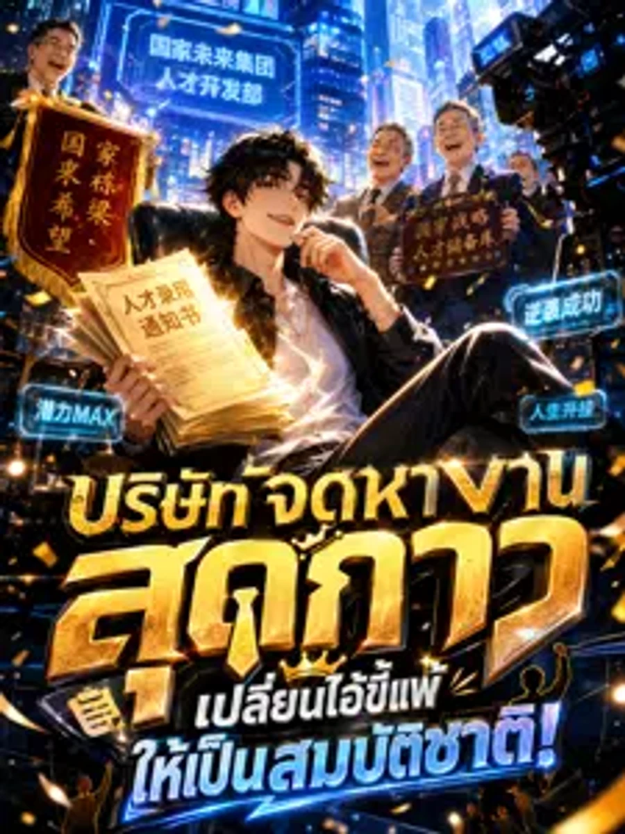 ปก บริษัทจัดหางานสุดกาว: เปลี่ยนไอ้ขี้แพ้ให้เป็นสมบัติชาติ!