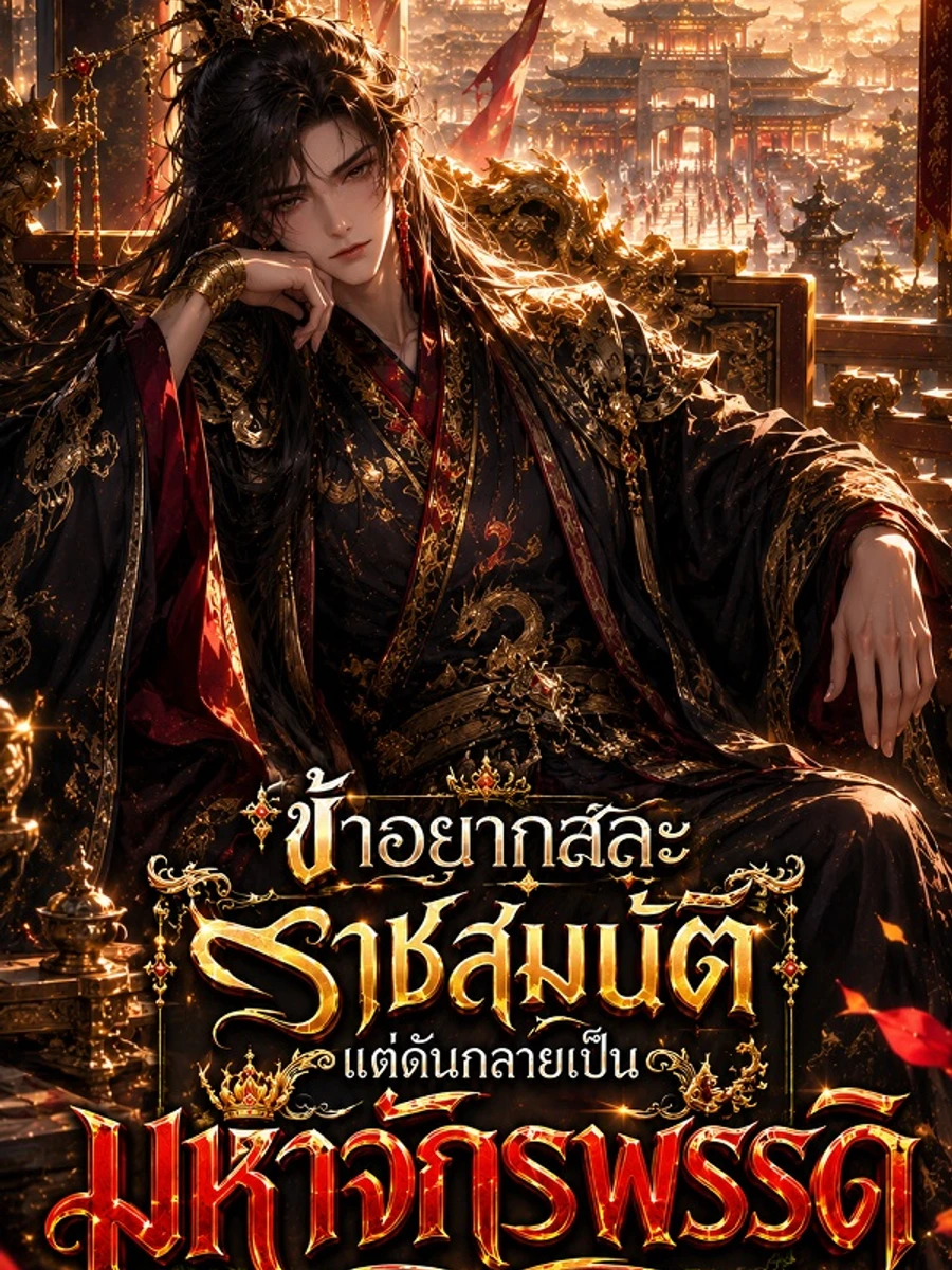 ปก ข้าอยากสละราชสมบัติ แต่ดันกลายเป็นมหาจักรพรรดิ