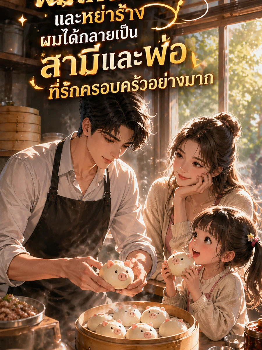 ปก ในวันที่ผมเกิดใหม่และหย่าร้างผมได้กลายเป็นสามีและพ่อที่รักครอบครัวอย่างมาก