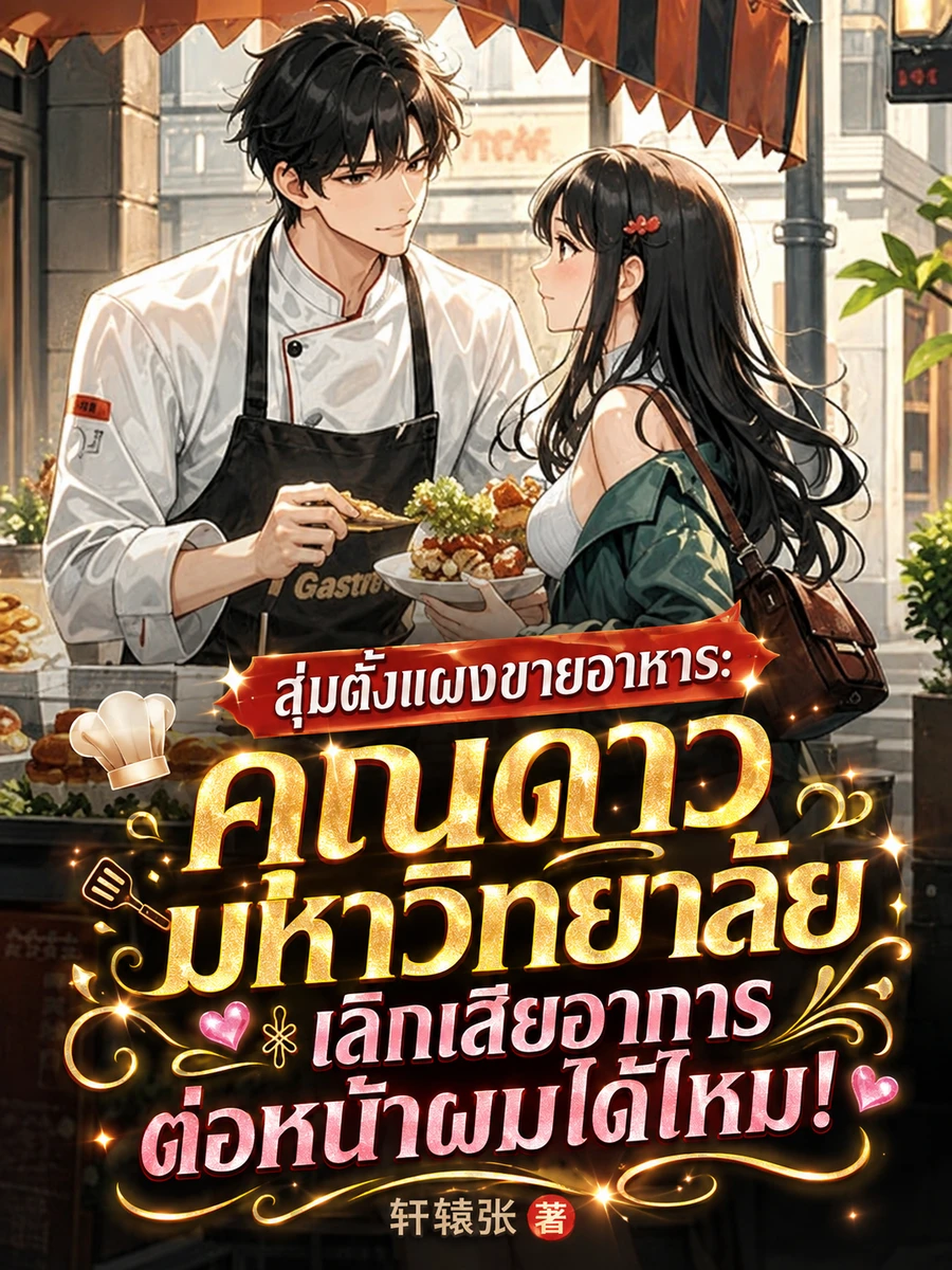 ปก สุ่มตั้งแผงขายอาหาร: คุณดาวมหาวิทยาลัย เลิกเสียอาการต่อหน้าผมได้ไหม!