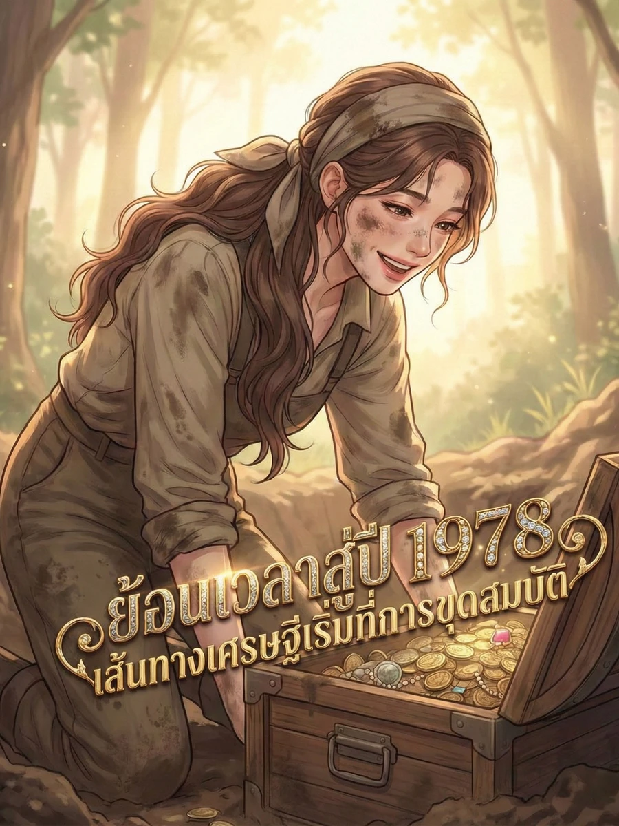 ปก ย้อนเวลาสู่ปี 1978: เส้นทางเศรษฐีเริ่มที่การขุดสมบัติ