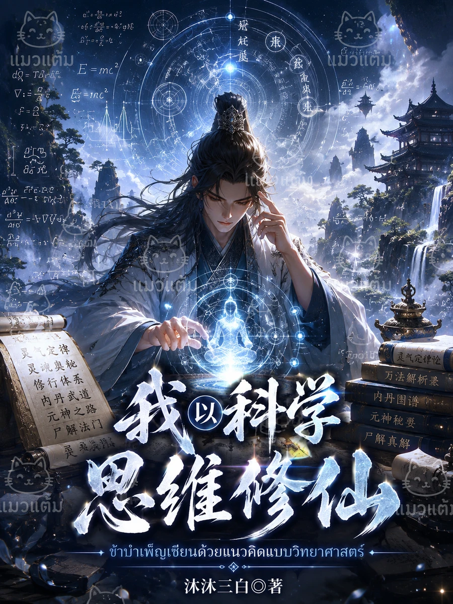ปก ข้าบําเพ็ญเซียนด้วยแนวคิดแบบวิทยาศาสตร์