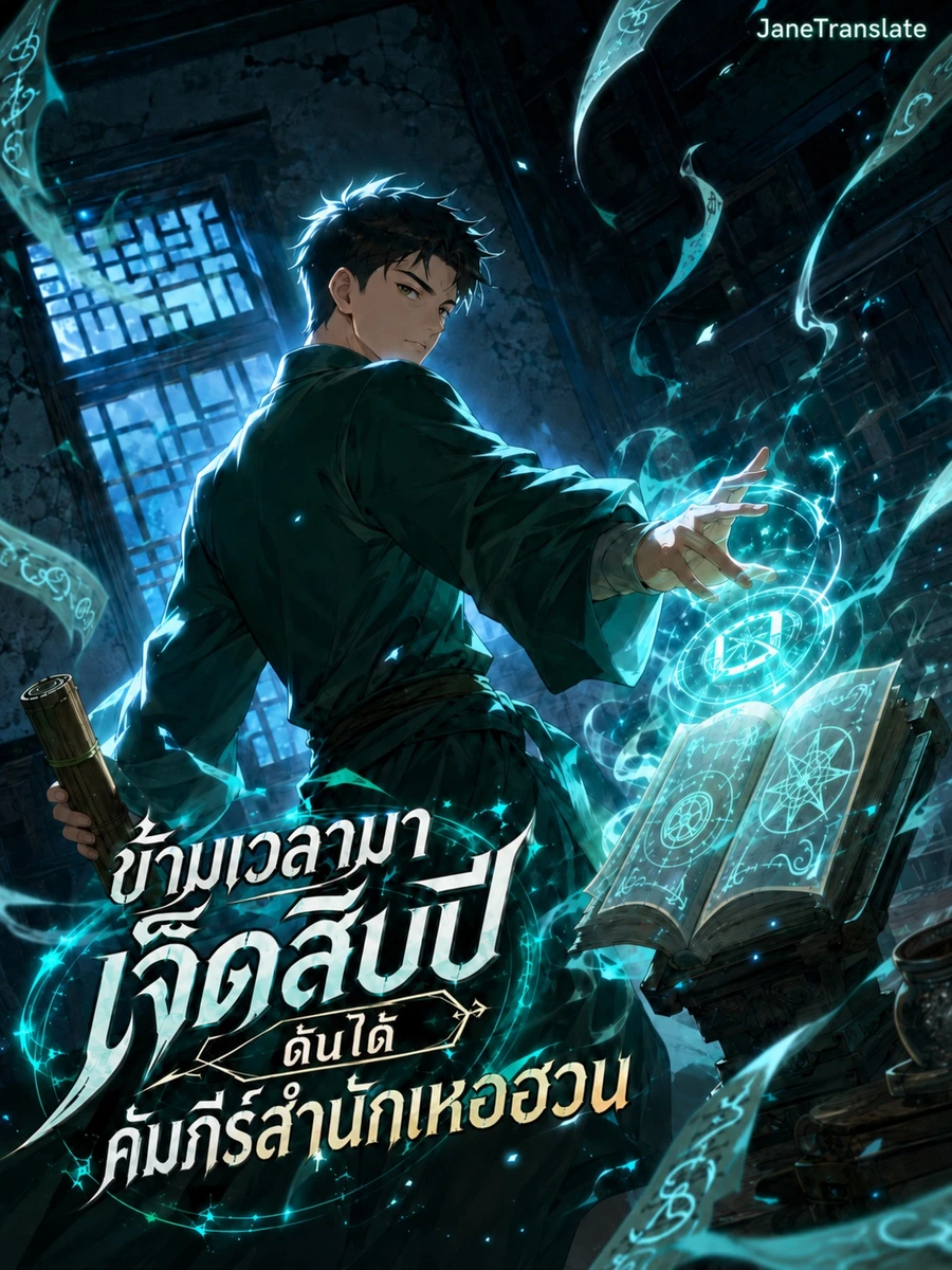 ปก ข้ามเวลามาเจ็ดสิบปี ดันได้คัมภีร์สํานักเหอฮวน