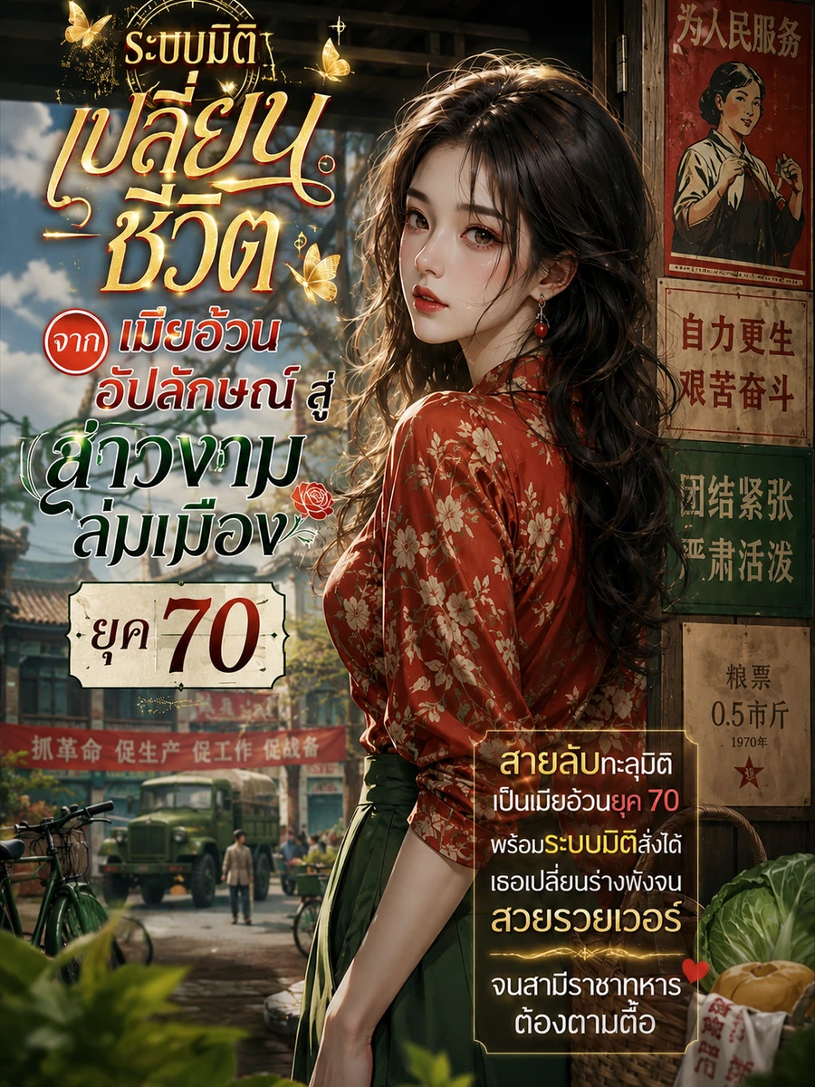 ปก ระบบมิติเปลี่ยนชีวิต: จากเมียอ้วนอัปลักษณ์สู่สาวงามล่มเมืองยุค 70