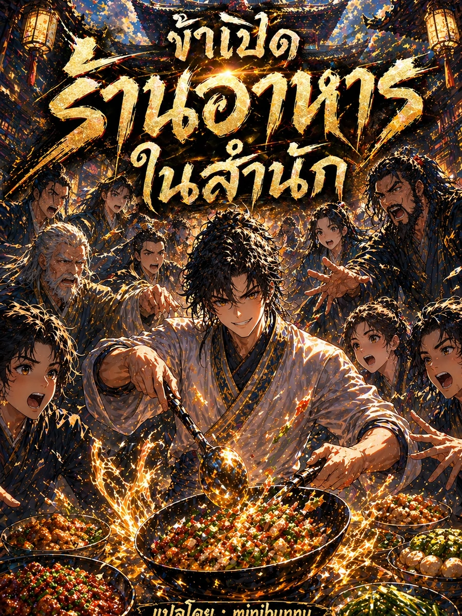 ปก ข้าเปิดร้านอาหารในสํานัก