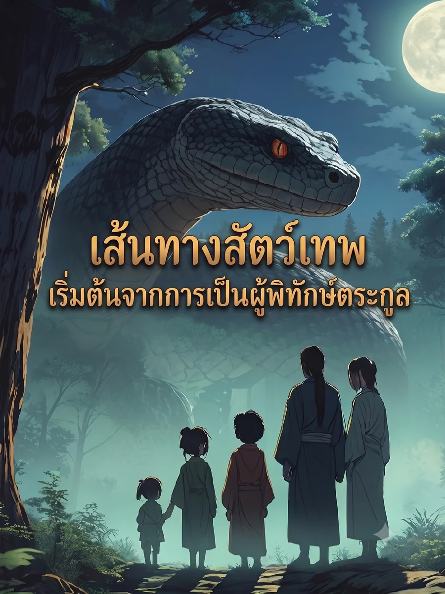 ปก เส้นทางสัตว์เทพ เริ่มต้นจากการเป็นผู้พิทักษ์ตระกูล