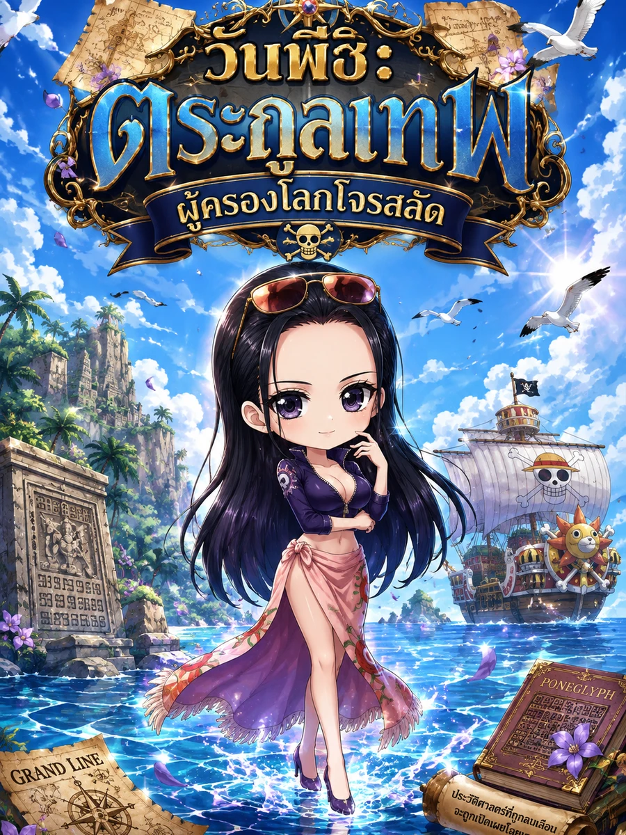 ปก วันพีช: ตระกูลเทพผู้ครองโลกโจรสลัด