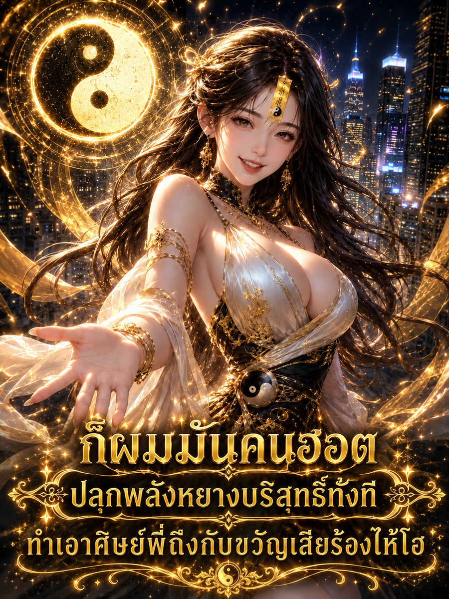 ปก ก็ผมมันคนฮอต ปลุกพลังหยางบริสุทธิ์ทั้งที ทําเอาศิษย์พี่เต๋าถึงกับขวัญเสียร้องไห้โฮ