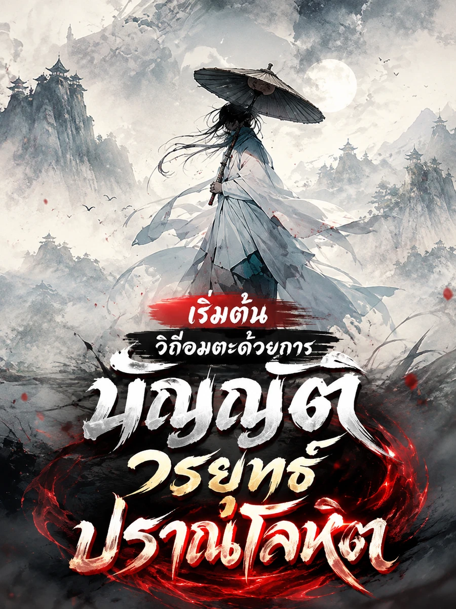 ปก เริ่มต้นวิถีอมตะด้วยการบัญญัติวรยุทธ์ปราณโลหิต