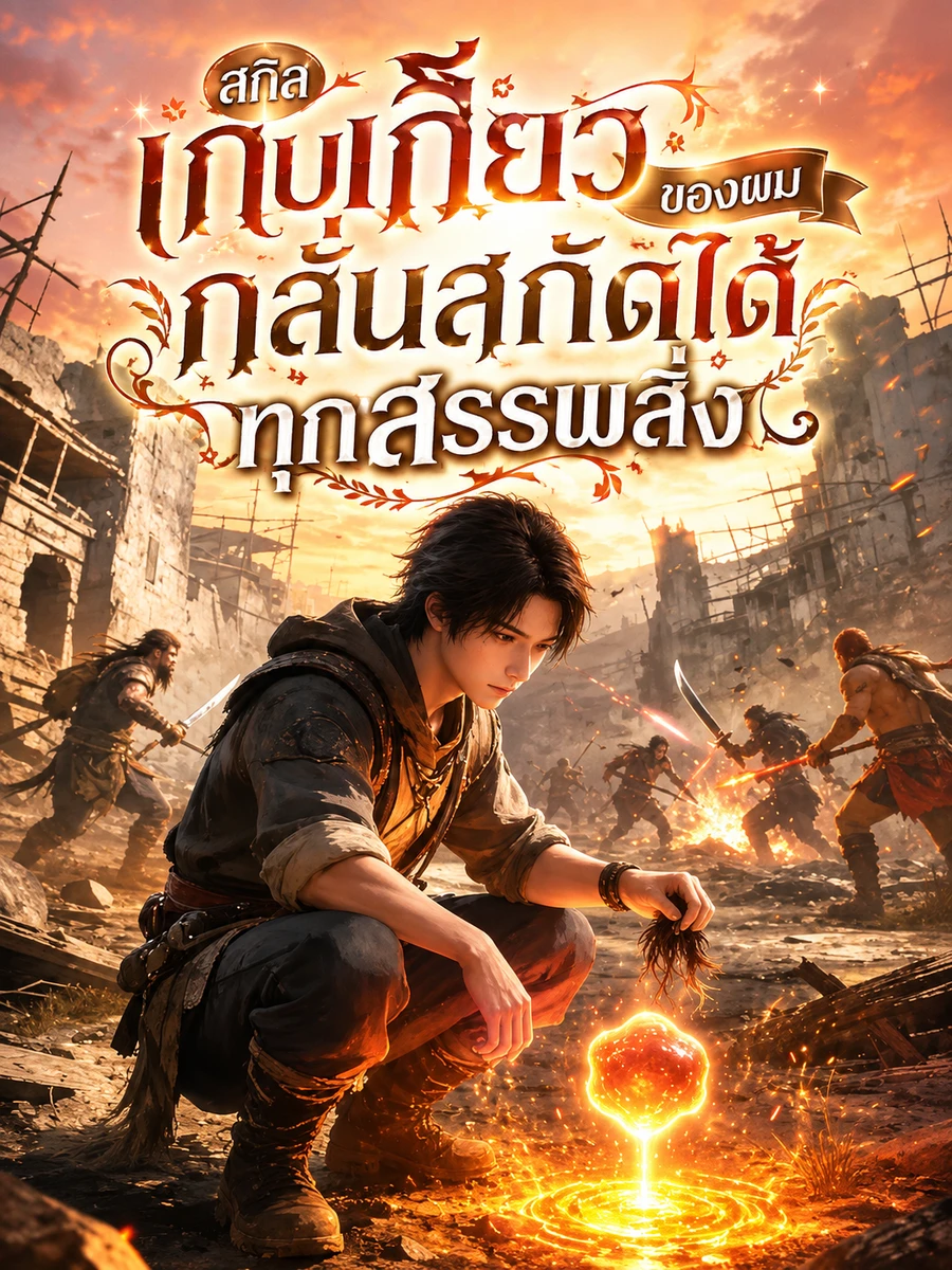ปก (จบแล้ว) สกิลเก็บเกี่ยวของผม กลั่นสกัดได้ทุกสรรพสิ่ง!