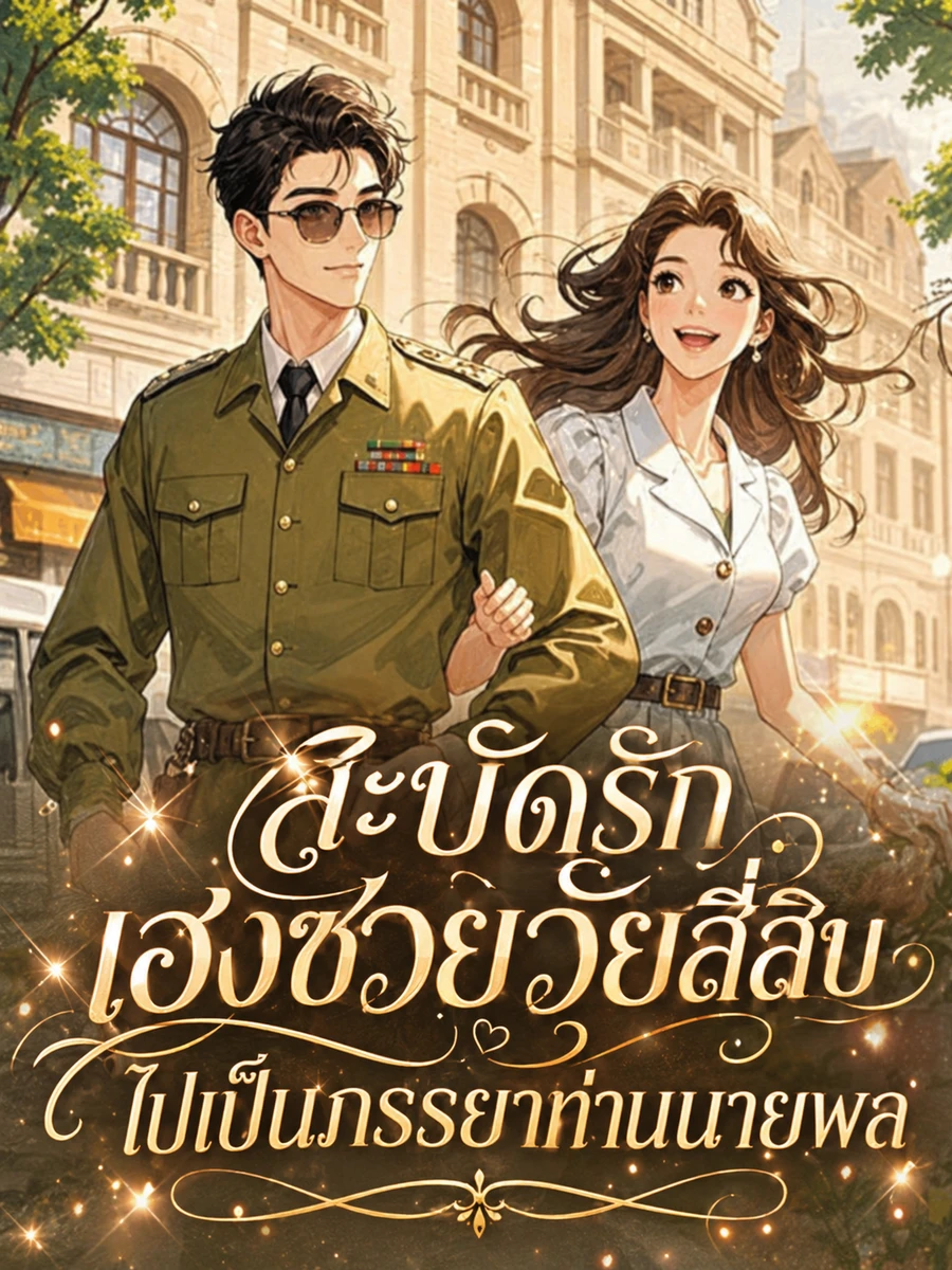 ปก สะบัดรักเฮงซวยวัยสี่สิบ ไปเป็นภรรยาท่านนายพล