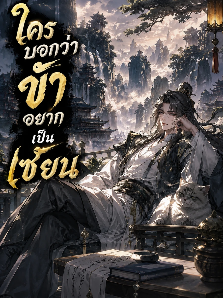 ปก ใครบอกว่าข้าอยากเป็นเซียน