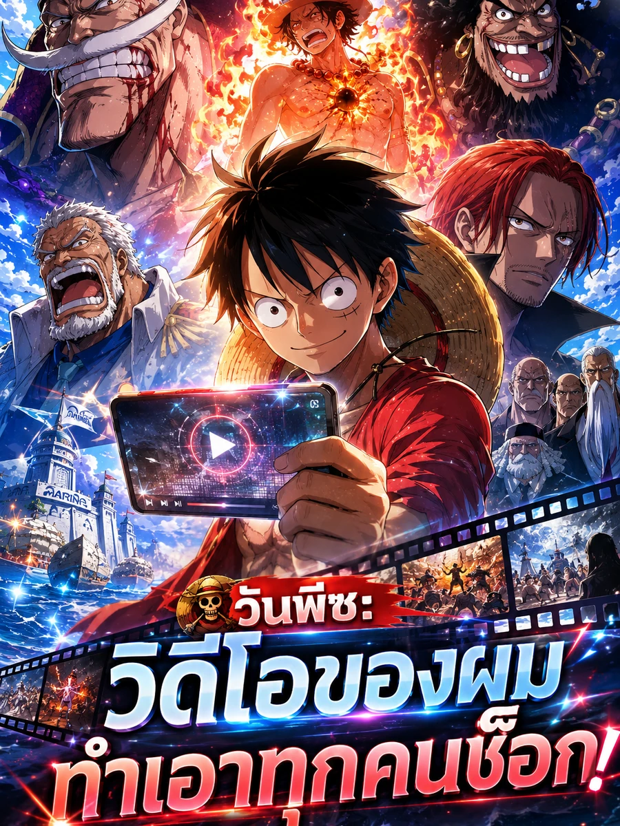 ปก วันพีซ: วิดีโอของผมทําเอาทุกคนช็อก