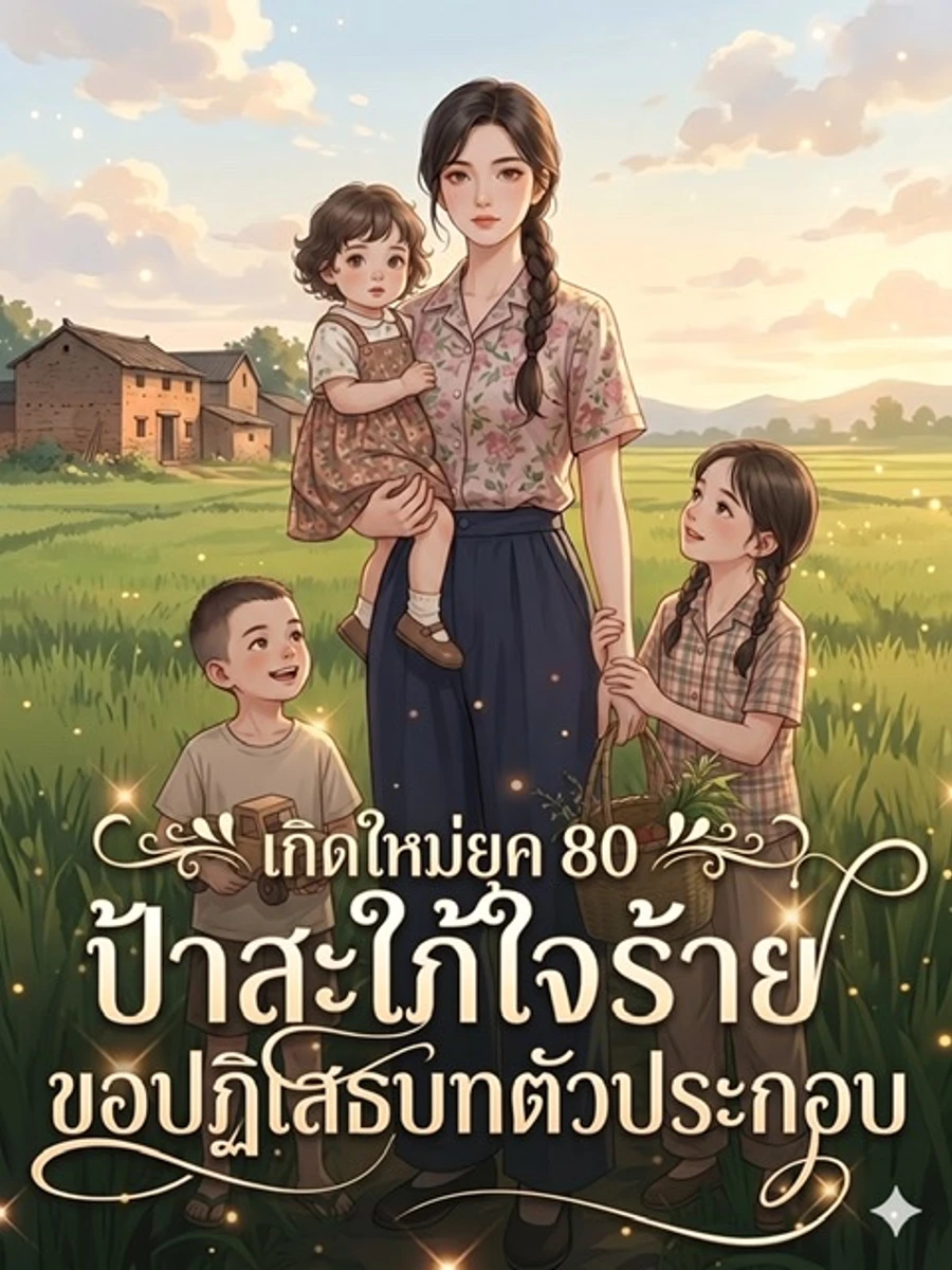 ปก [จบแล้ว] เกิดใหม่ยุค 80: ป้าสะใภ้ใจร้ายขอปฏิเสธบทตัวประกอบ