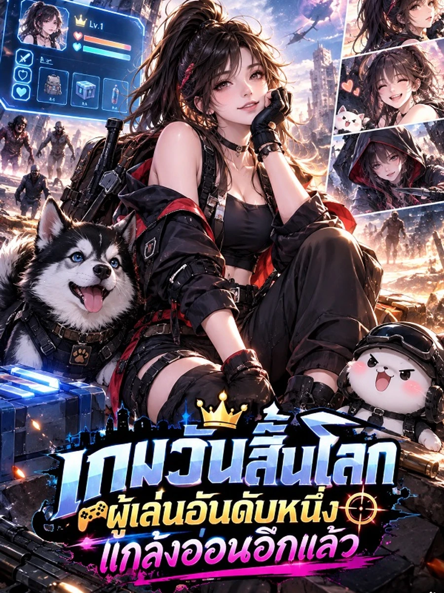 ปก เกมวันสิ้นโลก: ผู้เล่นอันดับหนึ่งแกล้งอ่อนอีกแล้ว